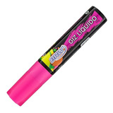 Canetão Giz Líquido Rosa Brw 15mm 25g Para Lousa Vidro Carro