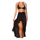 Canga Moda Praia Saida Roupa Vestido Longo A Pronta Entrega