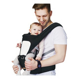 Canguru Bebe Ergonômico 5 Posiçoes Maxi Baby 15kg Preto