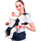 Canguru Carregador Bag Bebe Baby Nenem Sling Modelo Conforto Cor Azul escuro