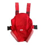 Canguru Ergonômico Conforto Passeio Carregador Bebe Mamae Cor Vermelho