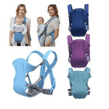 Canguru Mamãe Bolsa Bebê Baby Carrier Reforçado Cor Roxo
