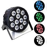 Canhão Led Refletor 12 Leds Rgb Dmx Bivolt Strobo Digital