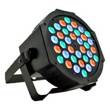 Canhão Luz Iluminação 36 Leds Rgb Dmx Bivolt 110 220v Strobo 110v 220v bivolt 