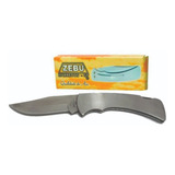 Canivete De Bolso Zebu Barretos Inox Original