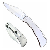Canivete De Cinta Aço Inox C Presilha Estilo Zebu Barretos