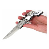 Canivete Faca Punhal Automatico Saca Rolhas Revolver Gravura