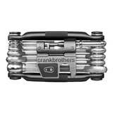 Canivete Jogo Ferramentas Bike Crank Brothers Multi 17 Preto