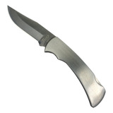 Canivete Liso Aço Inox Clip De