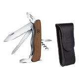 Canivete Suíço Forester Wood Victorinox 10 Funções C Bainha