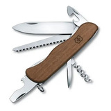 Canivete Suíço Victorinox Forester Wood 10 Funções Nogueira