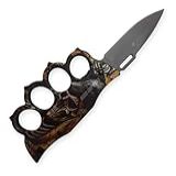 Canivete Tático Com Soco Inglês Defesa Pessoal Grafitado X71