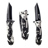 Canivete Tatico Militar Phanton Camuflado Digital