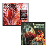 cannibal-cannibal Cd Cannibal Corpse The Bleeding Serpentine Dominion 2 Cds
