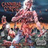 cannibal corpse-cannibal corpse Cd Cannibal Corpse Eaten Back To Life Novo