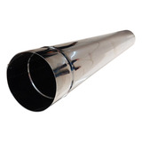 Cano Chaminé Inox 110 Mm Fogão Lenha Calefator Forno 90 Cm