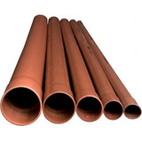Cano Pvc Soldável Marrom 40mm 1 Metro