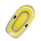 Canoa De Caiaque Inflável De PVC Para 2 Pessoas Akozon Premium   Barco Aéreo Perfeito Para Pesca  Deriva E Mergulho   Material Resistente E Resistente Ao Desgaste   Inclui