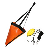 Canoa Fishing Boat Drift Sea Anchor Laranja De 24 Polegadas