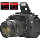 Canon 40d + Zoom 28-80mm + 2 Cartões + Leitor + Bolsa
