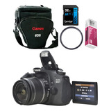 Canon 60d + Zoom 18-55mm +64gb +bolsa +filtro Só 37000 Click