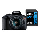 Canon Eos Rebel T7 S18 55 Is Ii Kit Lexar Blue 256gb