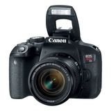 Canon Eos Rebel T7i Dslr C Lente 18 55mm E Cartão 128gb