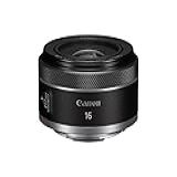 Canon Lente RF16 Mm F2 8 STM Lente Ultra Grande Angular Distância Focal Fixa Compatível Com Câmeras Mirrorless Da Série EOS R Preta