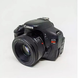 Canon T3i 600d Com Lente 50mm Stm 1 8 A Vista 1649
