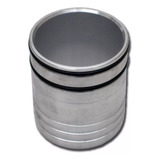 Canote Curto Em Alumínio Tubo De Pressurização Turbo Filtro