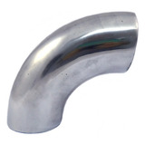 Canote Curva Alumínio 90 Graus Raio 63mm Pressurização Turbo