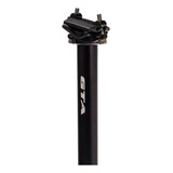 Canote De Selim Alumínio 2d Forjado 27 2 X 400mm Preto