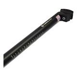 Canote Selim Com Carrinho 27 2mm Alumínio Preto Bicicleta