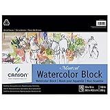Canson Blocos De Aquarela Montval 15 Folhas Tamanho 30 X 40 Cm