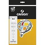 CANSON Color Papel Colorido A4 180g M Pacote De 10 Folhas Amarelo 210 X 297 Mm