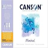 CANSON Montval Bloco Colado Por 1 Lado De Papel Para Aquarela 300g M Grão Fino Tamanho A3 29 7x42cm 