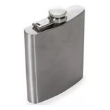 Cantil De Bolso Aço Inox 210ml Garrafinha Porta Bebidas