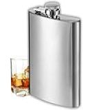 Cantil De Bolso Inox Porta Bebida Whisky Vodca 7Oz 210Ml