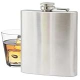 Cantil Inox Frasco Garrafa Whiskeira Whisky Bolso Bar Diversos Tamanhos 200ML 