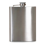 Cantil Porta Bebida Bolso 205ml Inox 7oz Whisky Vodka