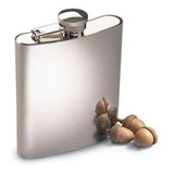 Cantil Porta Bebida De Bolso 210ml Inox Whisky Vodka Rum