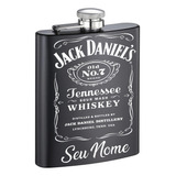 Cantil Porta Whisky Jack Daniel Personalizado