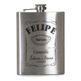 Cantil Porta Whisky Personalizado 7oz