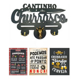 Cantinho Do Churrasco Churrasqueira Abridor 3 Placas