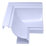 Canto P Acabamento Em Forro Pvc Kit Alçapão Branco Gelo