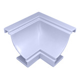 Canto quina Interno P acabamento De Forro Pvc gelo c 25un