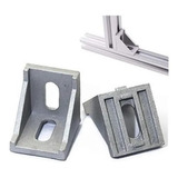 Cantoneira Alumínio Para Perfil Estrutural 20x20 kit 10 