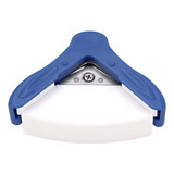 Cantoneira Arredondada Cortador Canto Papel Artesanato Azul