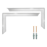 Cantoneira Mão Francesa Reforçado 50 Cm 3 Peças