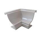 Cantoneira P-Moldura Forro PVC 10 Peças Interno BRANCO